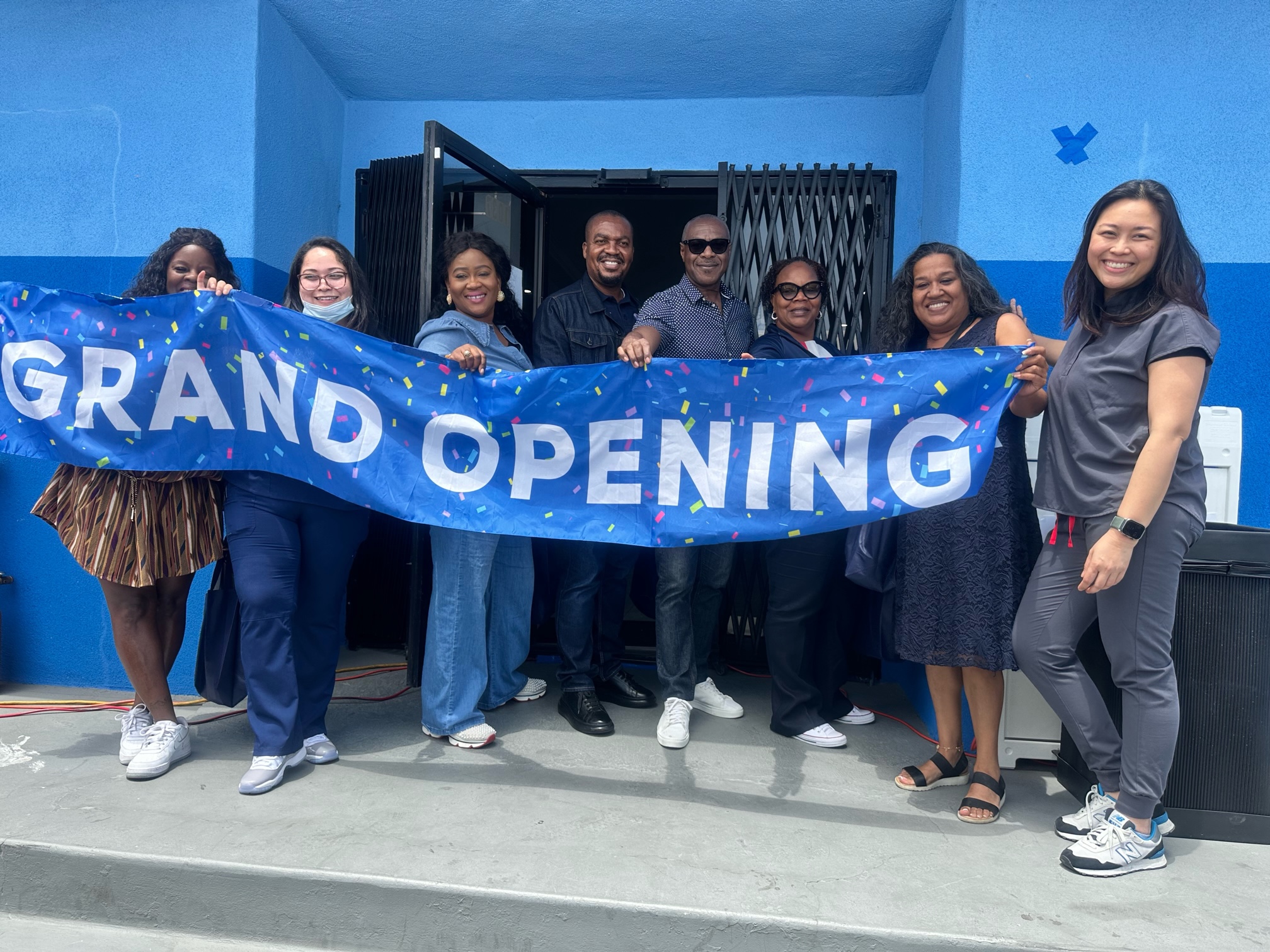 Photo of grand opening of Wilmington Location